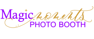 Magic Moments Photo Booth Banner